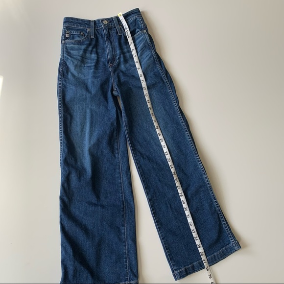 AG Adriano Goldschmied Jeans AG-ED Denim THE YVETTE High Rise Wide Leg Size 24R - Picture 14 of 16